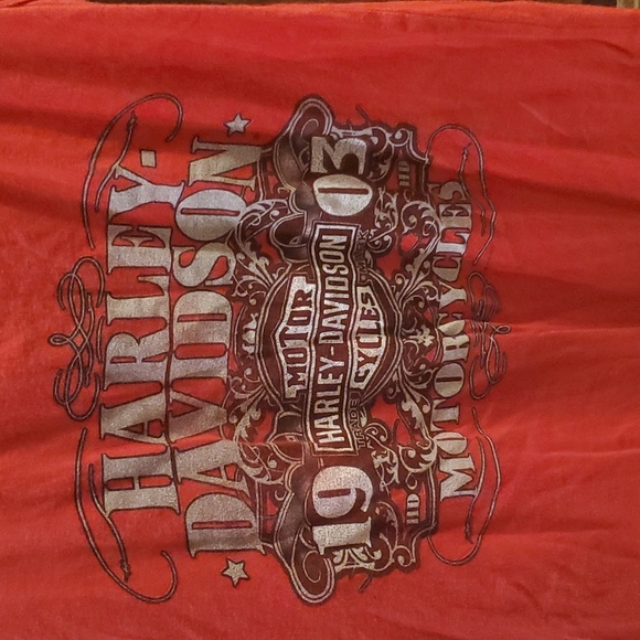 HARLEY DAVIDSON Ladies medium tanktop EUC! - Picture 2 of 5